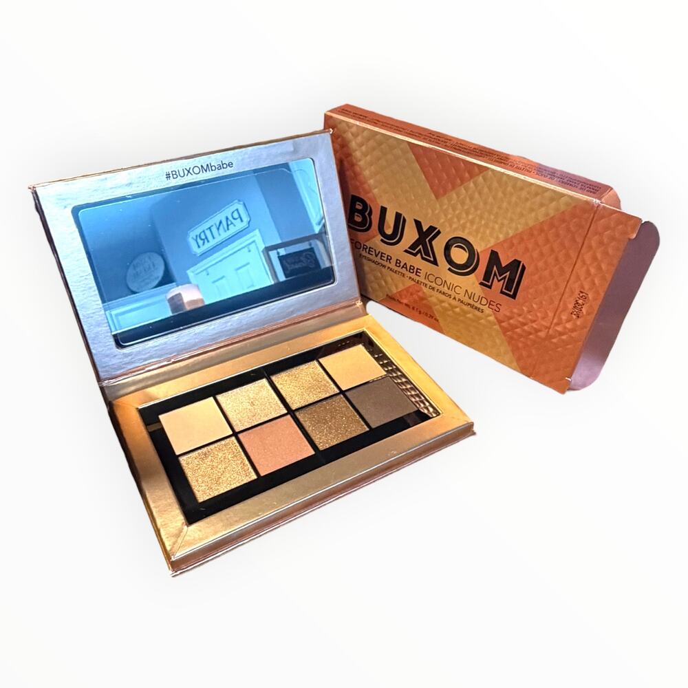 BUXOM Forever Babe Iconic Nudes Eyeshadow Palette 8 Shades NIB Full Size 0.29oz